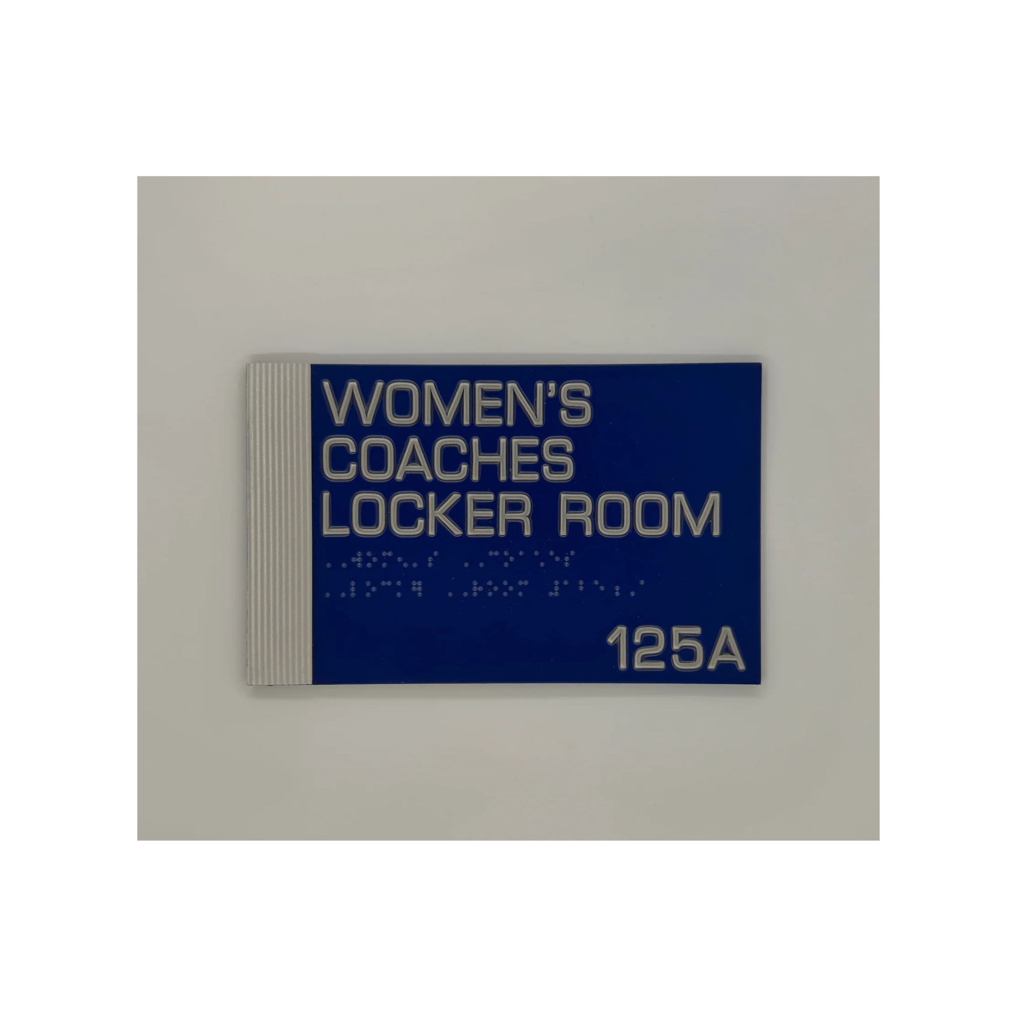 Women's Assistant Coaches Locker Room Wayfinding Sign 125A