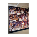 Women's Basketball Hallway Mural #1