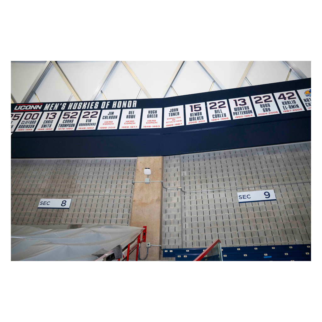 Gampel Pavilion - Section 9 Upper Bowl Sign