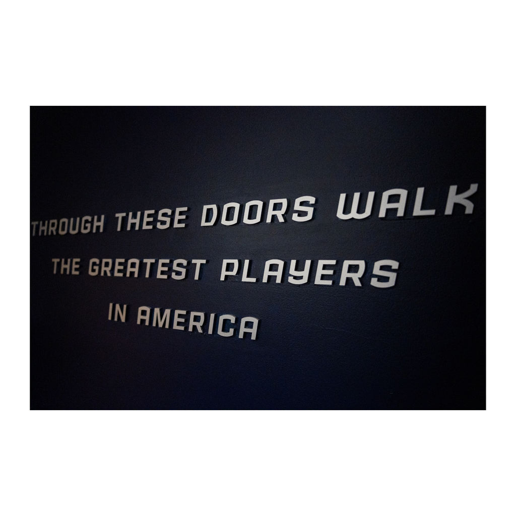 Through These Doors Letters & UConn Husky