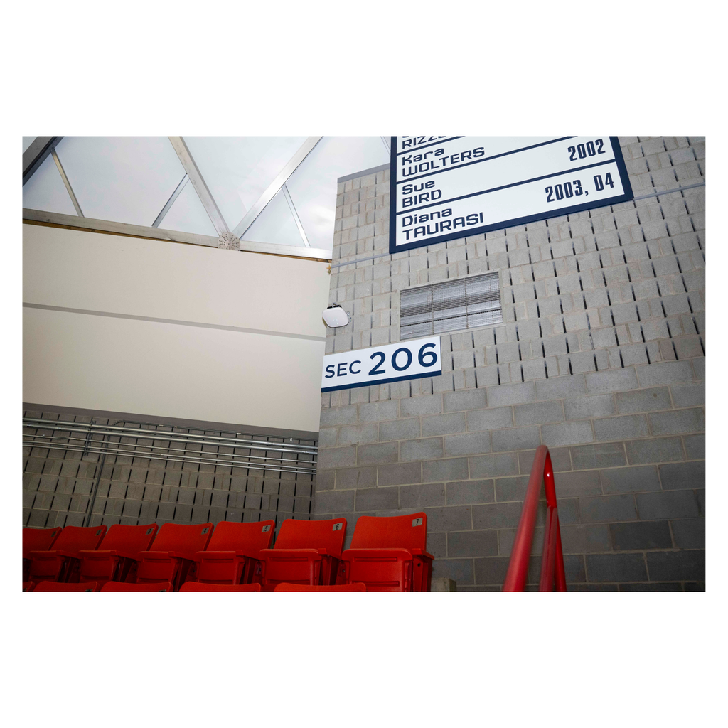Gampel Pavilion - Section 206 Upper Bowl Sign