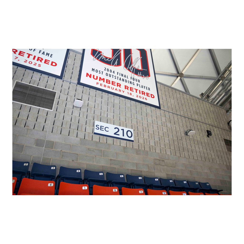 Gampel Pavilion - Section 210 Upper Bowl Sign