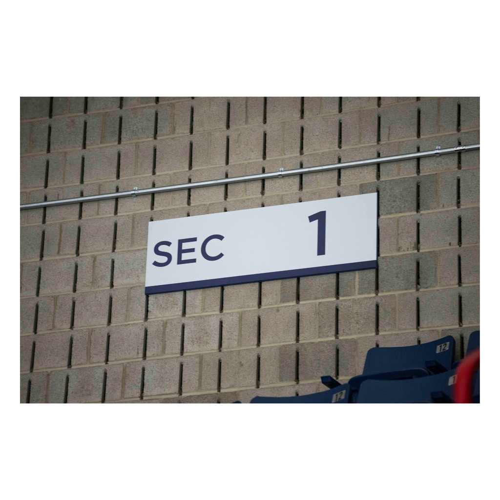 Gampel Pavilion - Section 1 Upper Bowl Sign