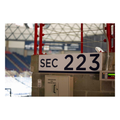 Gampel Pavilion - Section 223 Concourse Level Sign