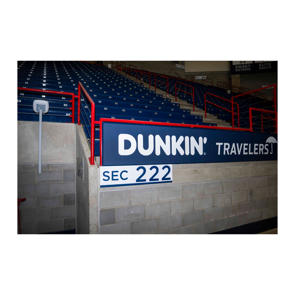 Gampel Pavilion - Section 222 Concourse Level Sign