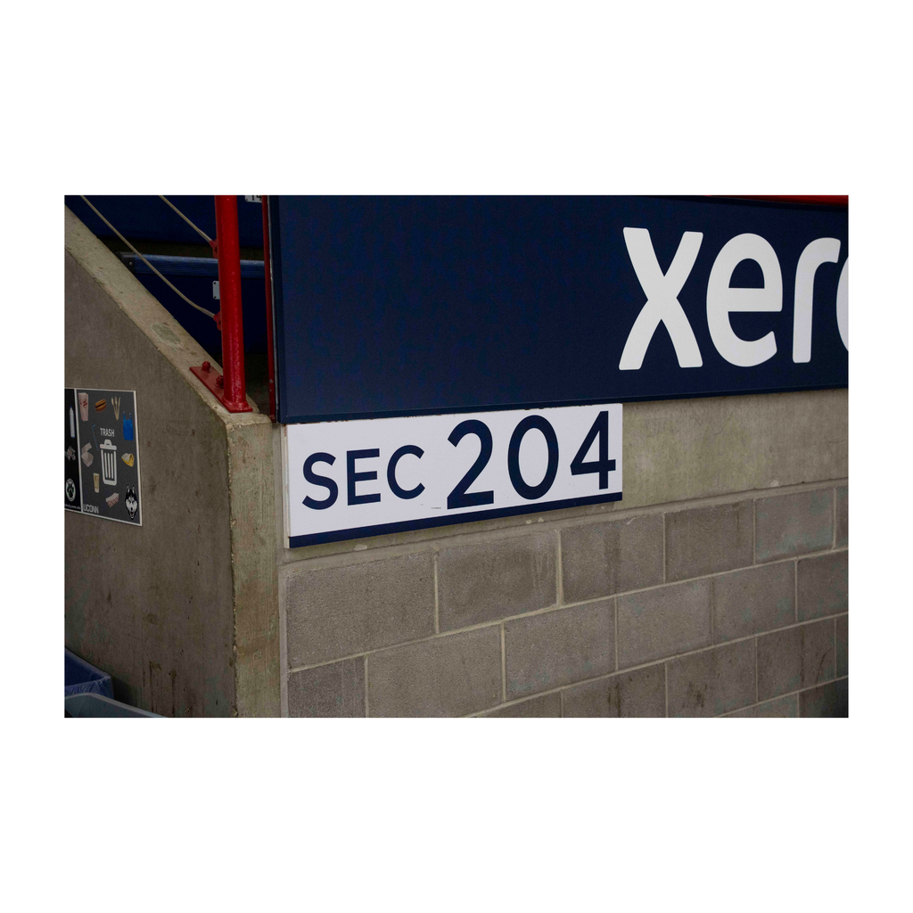 Gampel Pavilion - Section 204 Concourse Level Sign