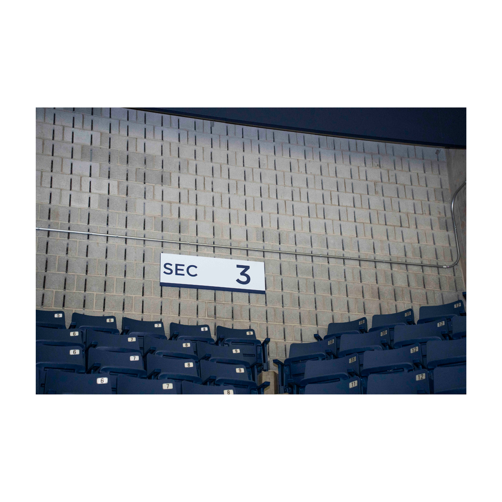 Gampel Pavilion - Section 3 Upper Bowl Sign