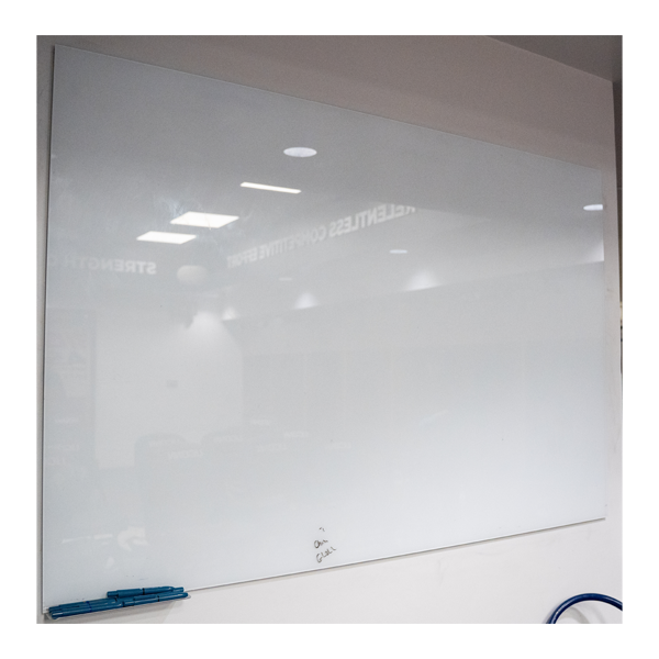 Coach Hurley Autographed Motivational Display & Game-Used Dry Erase Board