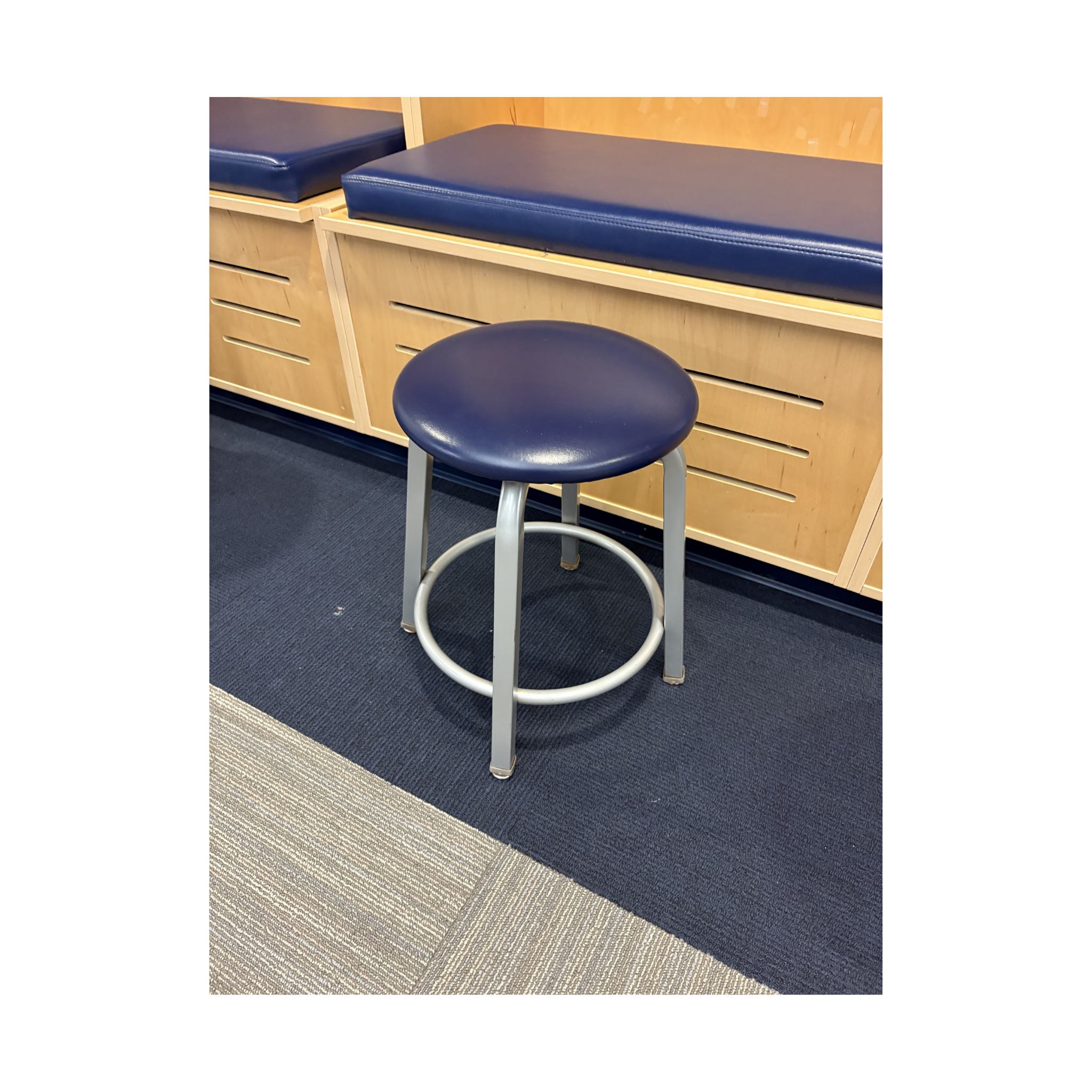 UConn Women's Locker Room Stools